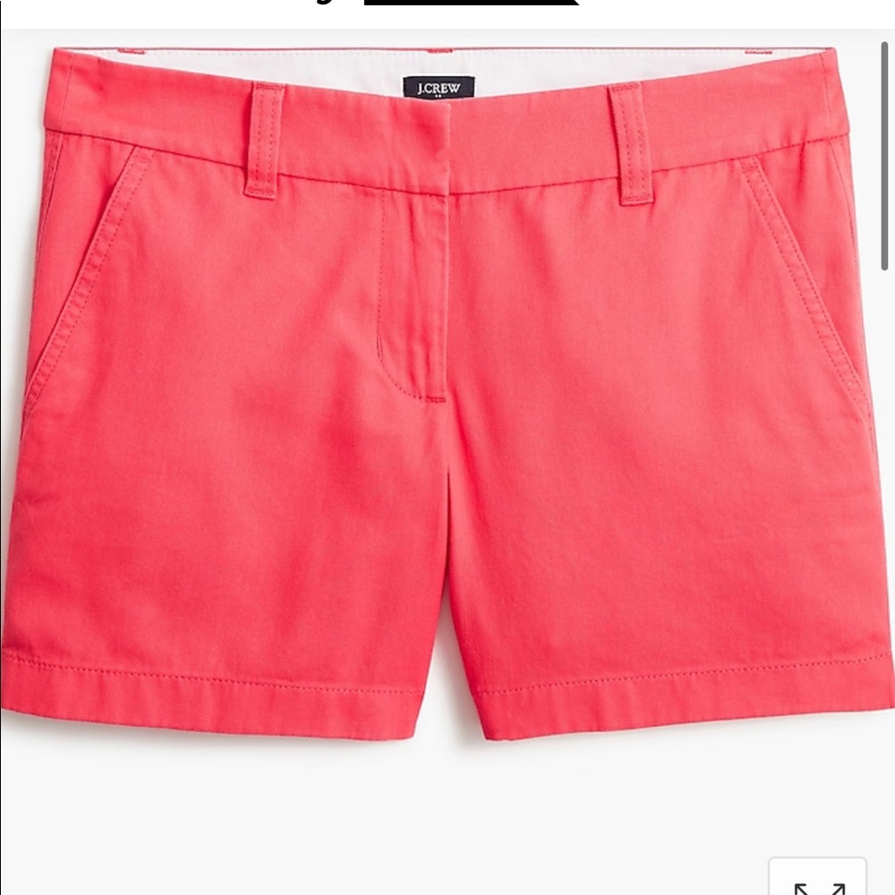 NWT J. Crew 5" classic chino short